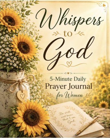 Whispers to God: 5 minute Daily Prayer Journal for Women Whispers to God: 5 minute Daily Prayer Journal for Women